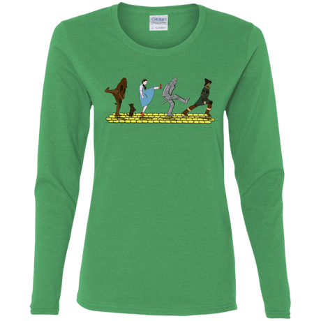 T-Shirts Irish Green / S Walk to Oz Women's Long Sleeve T-Shirt