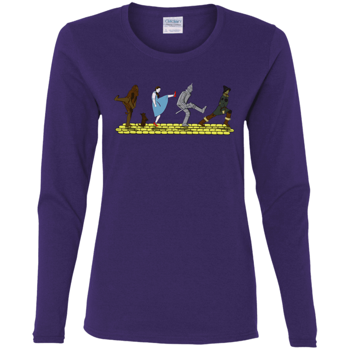 T-Shirts Purple / S Walk to Oz Women's Long Sleeve T-Shirt