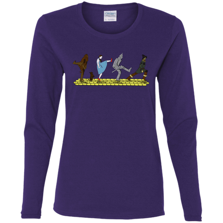 T-Shirts Purple / S Walk to Oz Women's Long Sleeve T-Shirt