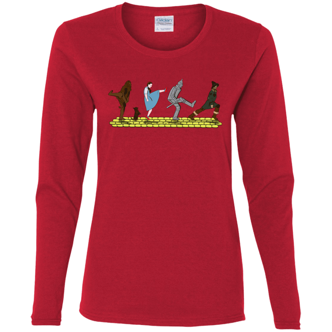 T-Shirts Red / S Walk to Oz Women's Long Sleeve T-Shirt