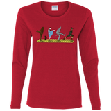 T-Shirts Red / S Walk to Oz Women's Long Sleeve T-Shirt