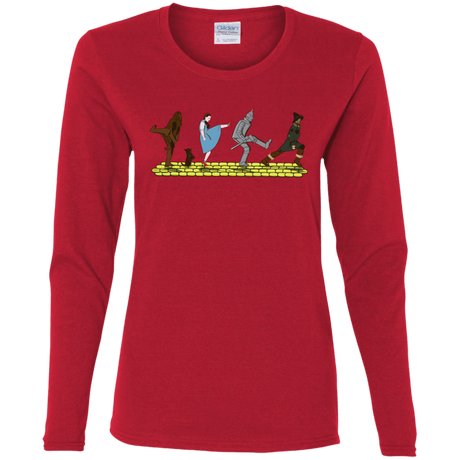 T-Shirts Red / S Walk to Oz Women's Long Sleeve T-Shirt