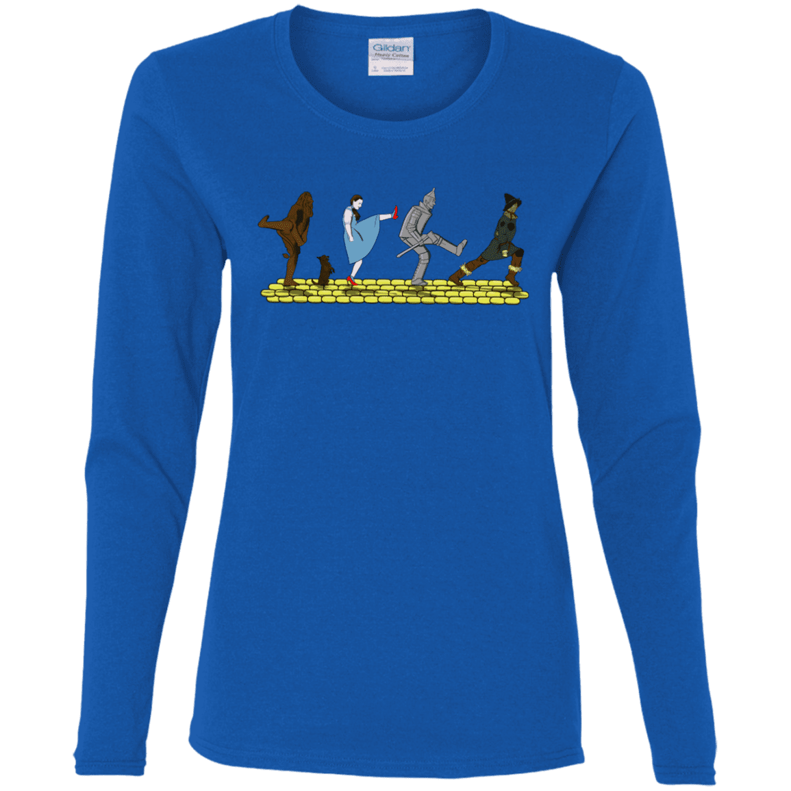 T-Shirts Royal / S Walk to Oz Women's Long Sleeve T-Shirt