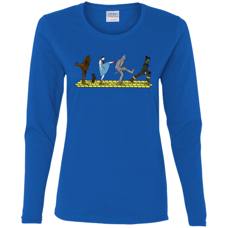 T-Shirts Royal / S Walk to Oz Women's Long Sleeve T-Shirt