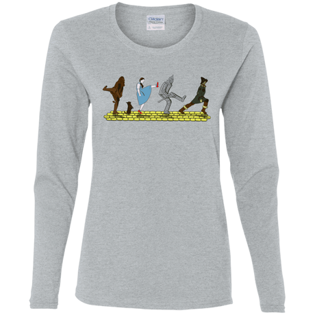 T-Shirts Sport Grey / S Walk to Oz Women's Long Sleeve T-Shirt