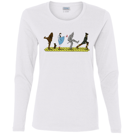 T-Shirts White / S Walk to Oz Women's Long Sleeve T-Shirt