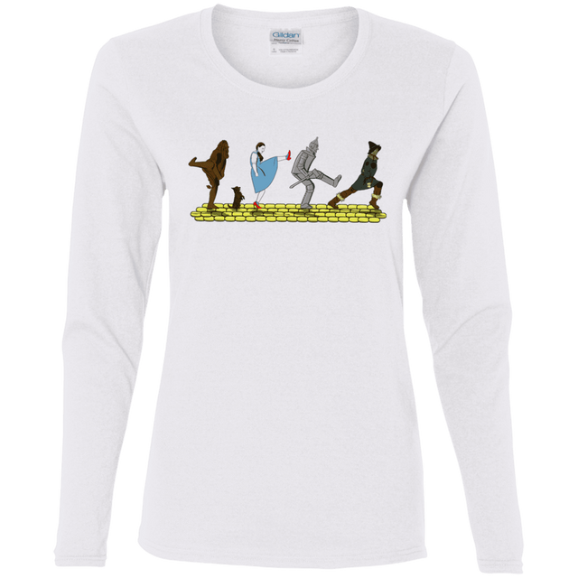 T-Shirts White / S Walk to Oz Women's Long Sleeve T-Shirt