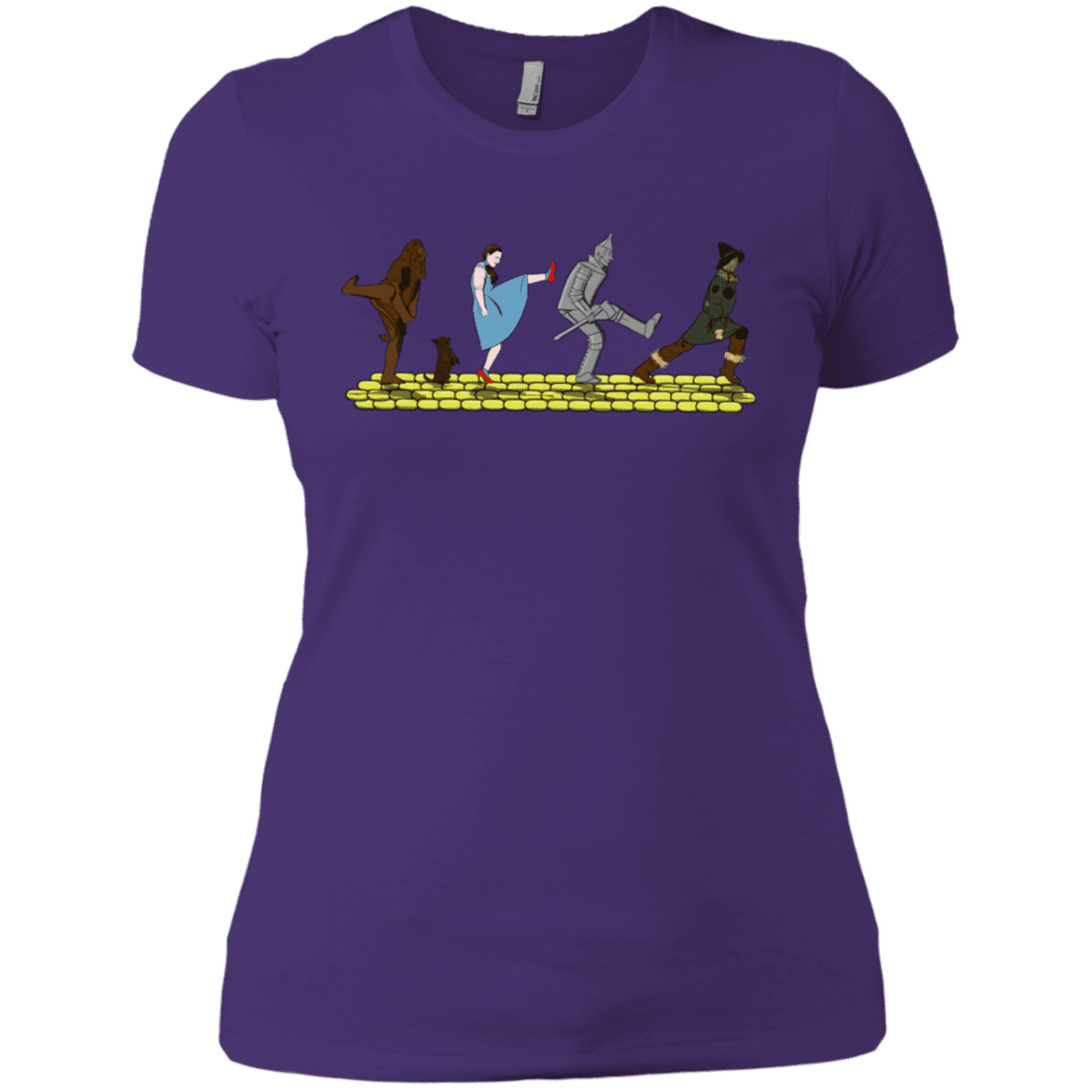 T-Shirts Purple Rush/ / X-Small Walk to Oz Women's Premium T-Shirt