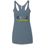 T-Shirts Indigo / X-Small Walk to Oz Women's Triblend Racerback Tank