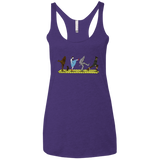T-Shirts Purple Rush / X-Small Walk to Oz Women's Triblend Racerback Tank