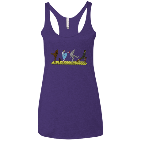 T-Shirts Purple Rush / X-Small Walk to Oz Women's Triblend Racerback Tank