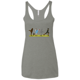 T-Shirts Venetian Grey / X-Small Walk to Oz Women's Triblend Racerback Tank