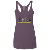 T-Shirts Vintage Purple / X-Small Walk to Oz Women's Triblend Racerback Tank