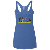 T-Shirts Vintage Royal / X-Small Walk to Oz Women's Triblend Racerback Tank