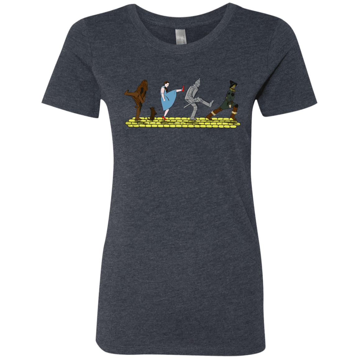 T-Shirts Vintage Navy / S Walk to Oz Women's Triblend T-Shirt