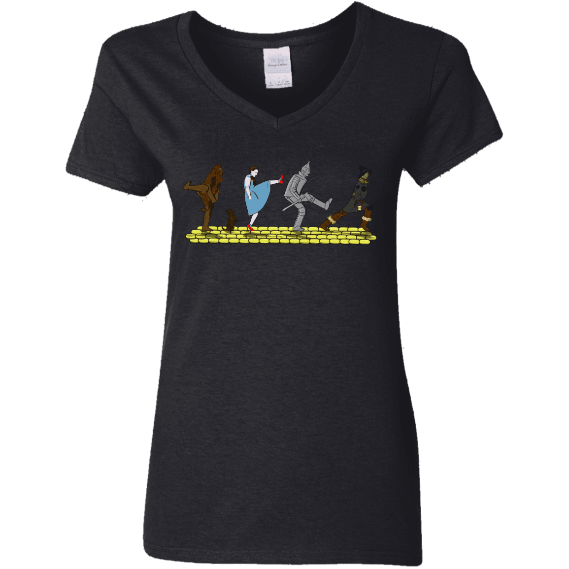 T-Shirts Black / S Walk to Oz Women's V-Neck T-Shirt