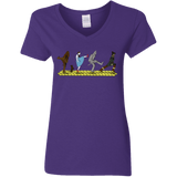 T-Shirts Purple / S Walk to Oz Women's V-Neck T-Shirt