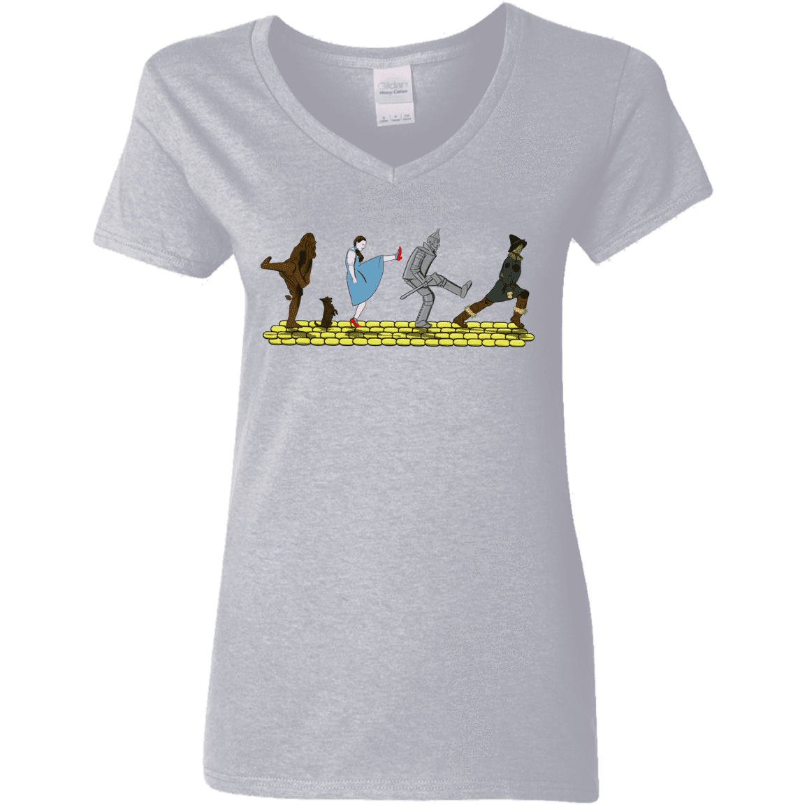 T-Shirts Sport Grey / S Walk to Oz Women's V-Neck T-Shirt