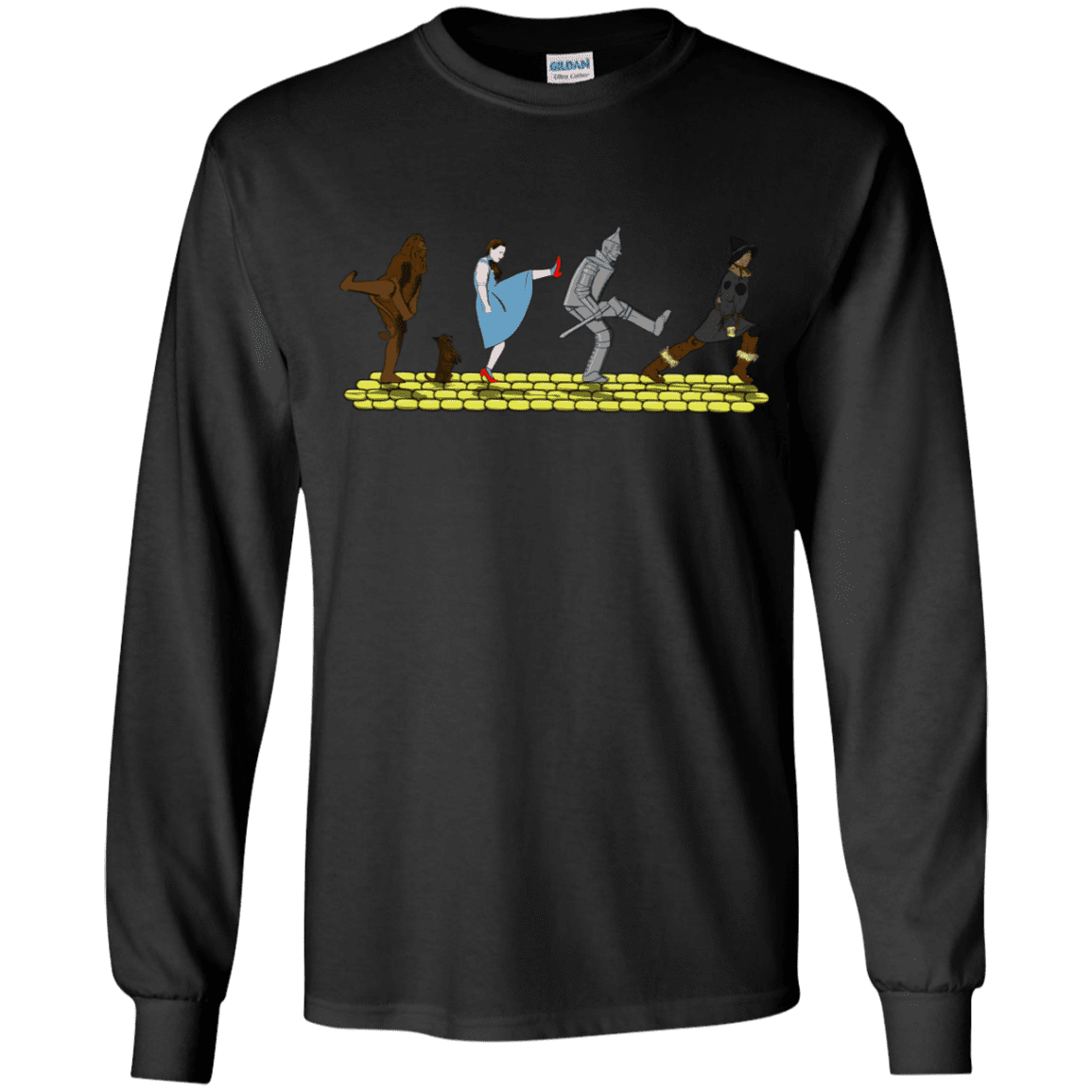 T-Shirts Black / YS Walk to Oz Youth Long Sleeve T-Shirt