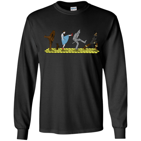 T-Shirts Black / YS Walk to Oz Youth Long Sleeve T-Shirt