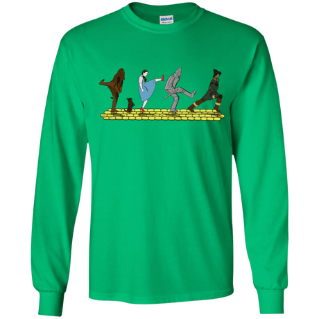 T-Shirts Irish Green / YS Walk to Oz Youth Long Sleeve T-Shirt