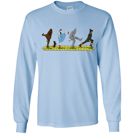 T-Shirts Light Blue / YS Walk to Oz Youth Long Sleeve T-Shirt