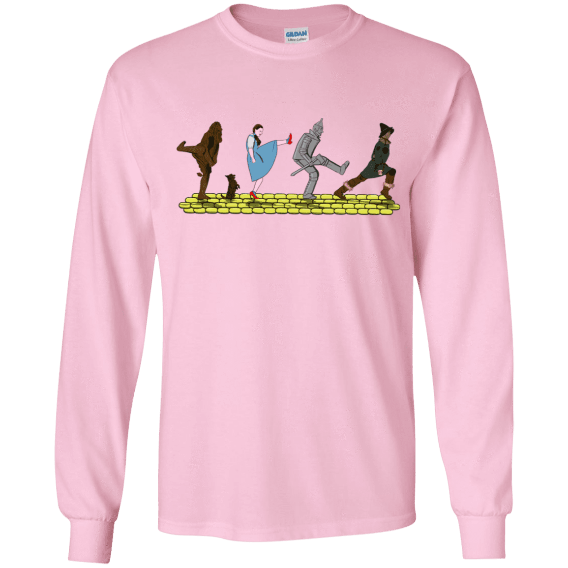 T-Shirts Light Pink / YS Walk to Oz Youth Long Sleeve T-Shirt