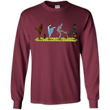 T-Shirts Maroon / YS Walk to Oz Youth Long Sleeve T-Shirt