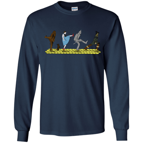 T-Shirts Navy / YS Walk to Oz Youth Long Sleeve T-Shirt