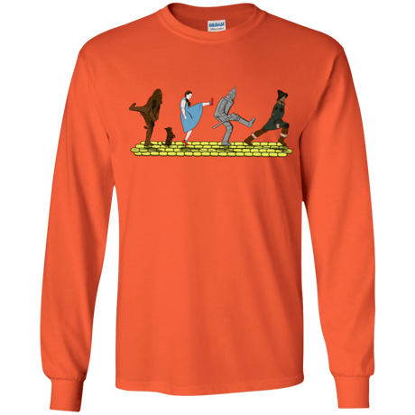 T-Shirts Orange / YS Walk to Oz Youth Long Sleeve T-Shirt