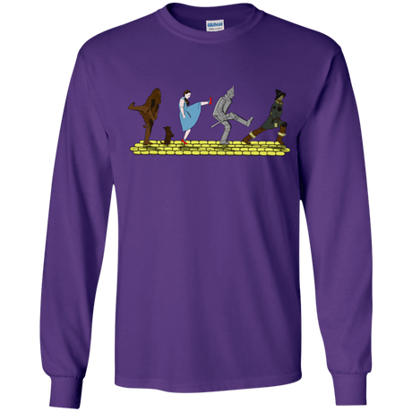 T-Shirts Purple / YS Walk to Oz Youth Long Sleeve T-Shirt