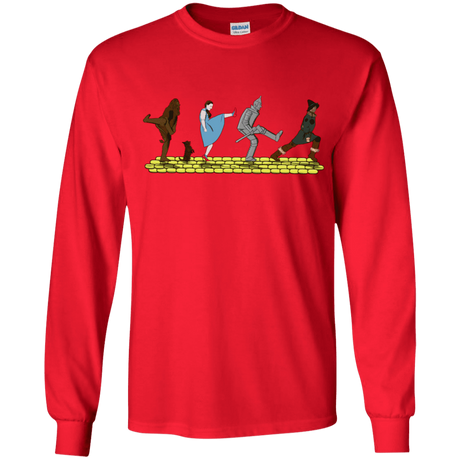 T-Shirts Red / YS Walk to Oz Youth Long Sleeve T-Shirt