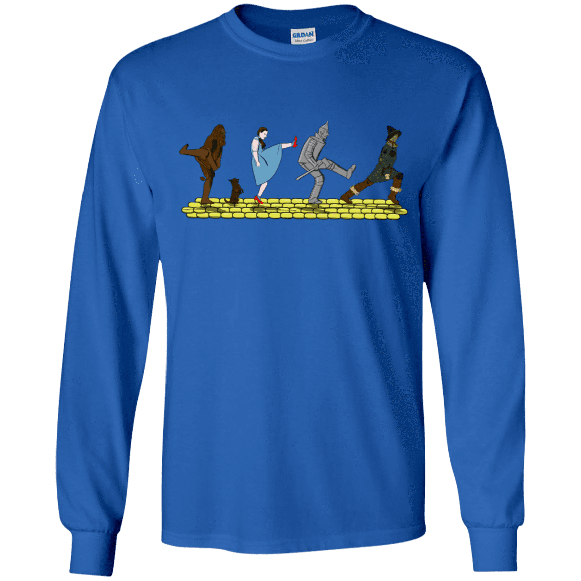 T-Shirts Royal / YS Walk to Oz Youth Long Sleeve T-Shirt