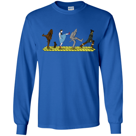 T-Shirts Royal / YS Walk to Oz Youth Long Sleeve T-Shirt