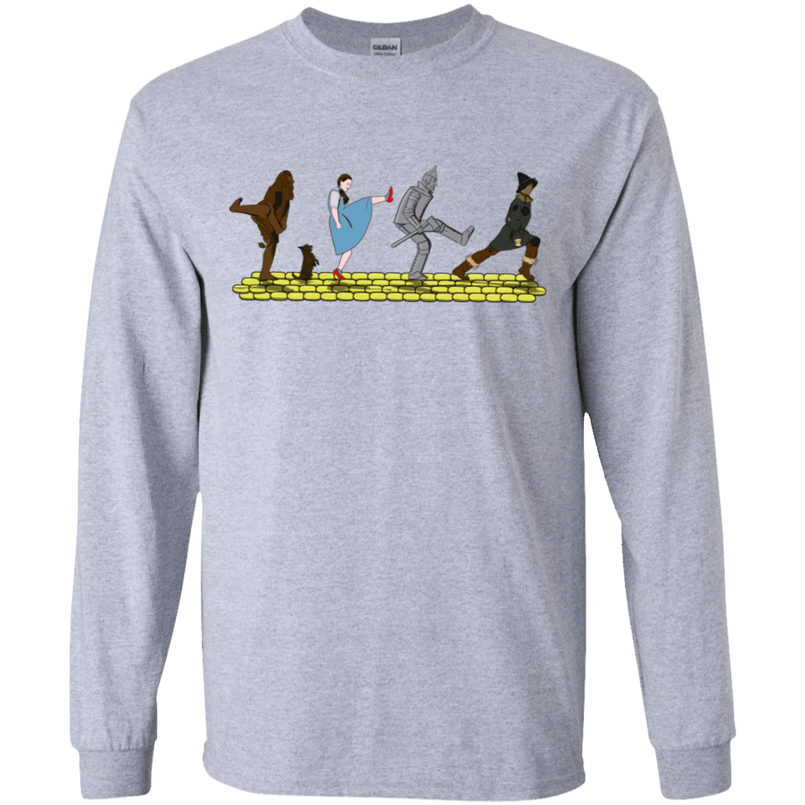 T-Shirts Sport Grey / YS Walk to Oz Youth Long Sleeve T-Shirt