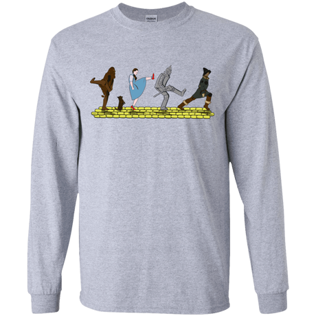T-Shirts Sport Grey / YS Walk to Oz Youth Long Sleeve T-Shirt
