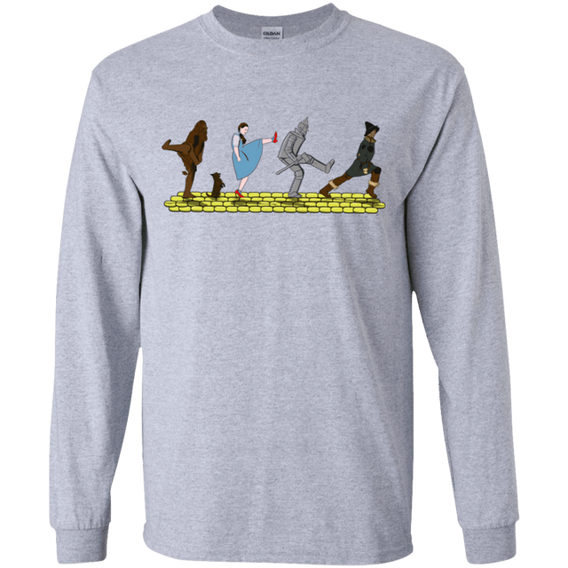 T-Shirts Sport Grey / YS Walk to Oz Youth Long Sleeve T-Shirt