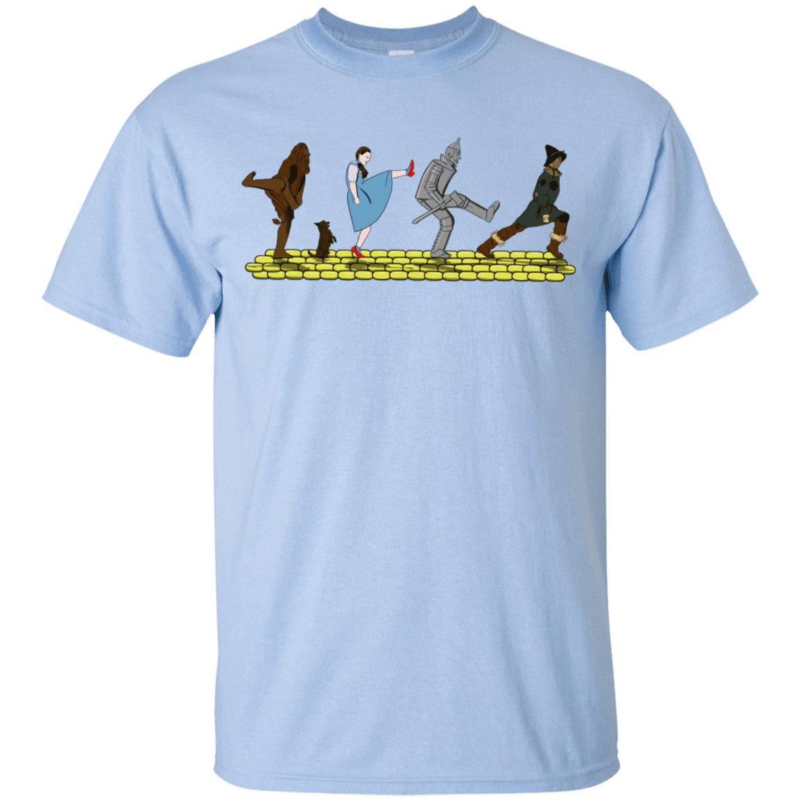 T-Shirts Light Blue / YXS Walk to Oz Youth T-Shirt