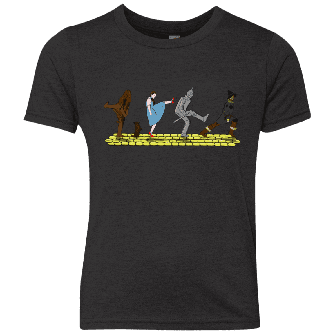 T-Shirts Vintage Black / YXS Walk to Oz Youth Triblend T-Shirt