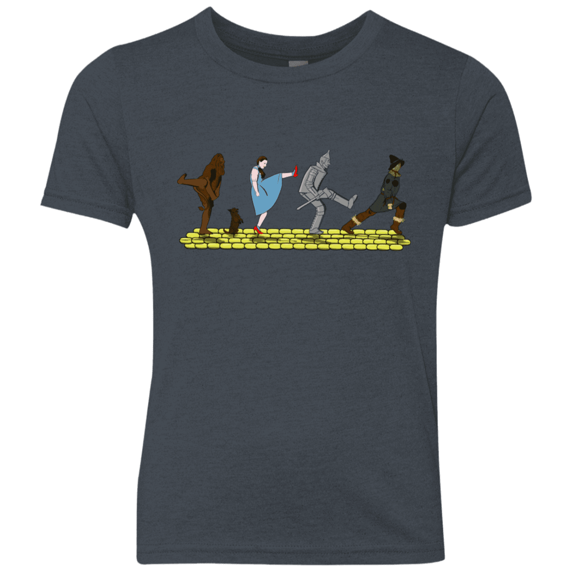 T-Shirts Vintage Navy / YXS Walk to Oz Youth Triblend T-Shirt