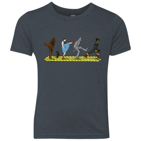 T-Shirts Vintage Navy / YXS Walk to Oz Youth Triblend T-Shirt