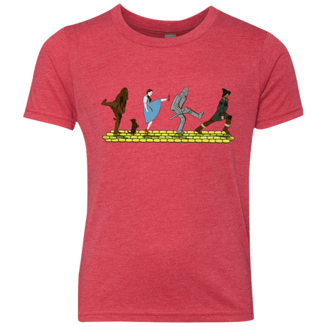 T-Shirts Vintage Red / YXS Walk to Oz Youth Triblend T-Shirt