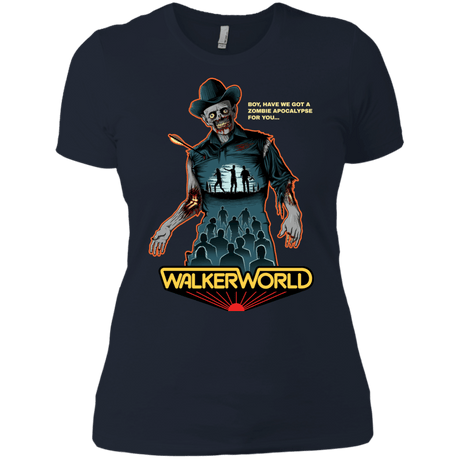 T-Shirts Midnight Navy / X-Small Walker World Women's Premium T-Shirt