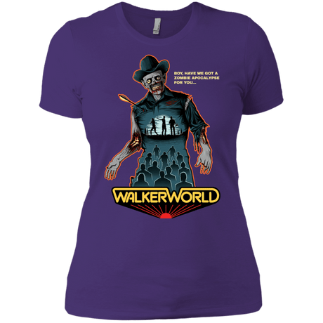 T-Shirts Purple / X-Small Walker World Women's Premium T-Shirt