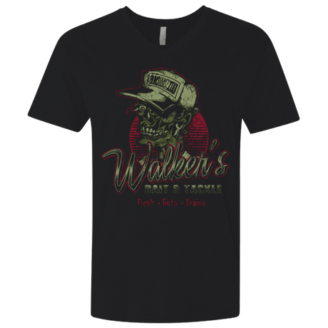 T-Shirts Black / X-Small Walkers Bait & Tackle Men's Premium V-Neck