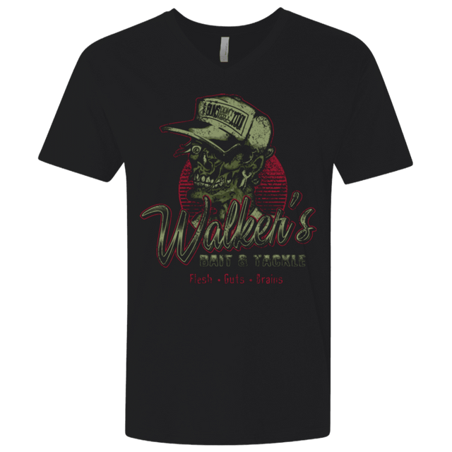 T-Shirts Black / X-Small Walkers Bait & Tackle Men's Premium V-Neck