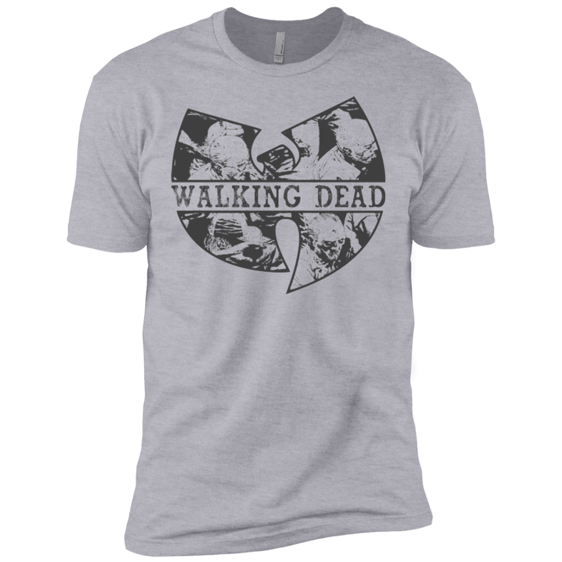 T-Shirts Heather Grey / X-Small Walking Dead Men's Premium T-Shirt