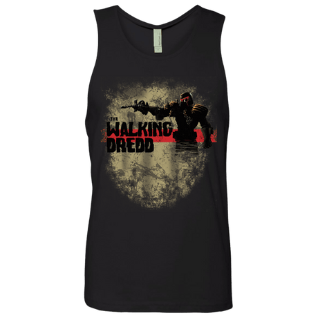 T-Shirts Black / Small Walking Dredd Men's Premium Tank Top