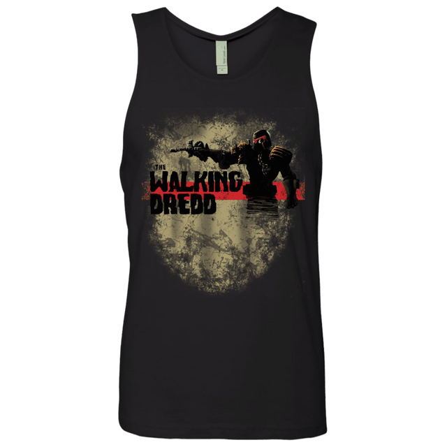 T-Shirts Black / Small Walking Dredd Men's Premium Tank Top
