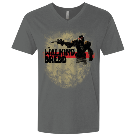T-Shirts Heavy Metal / X-Small Walking Dredd Men's Premium V-Neck